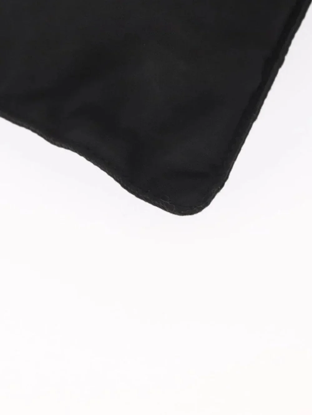 PRADA Shoulder Bag Nylon Black Silver Auth - Picture 10 of 16